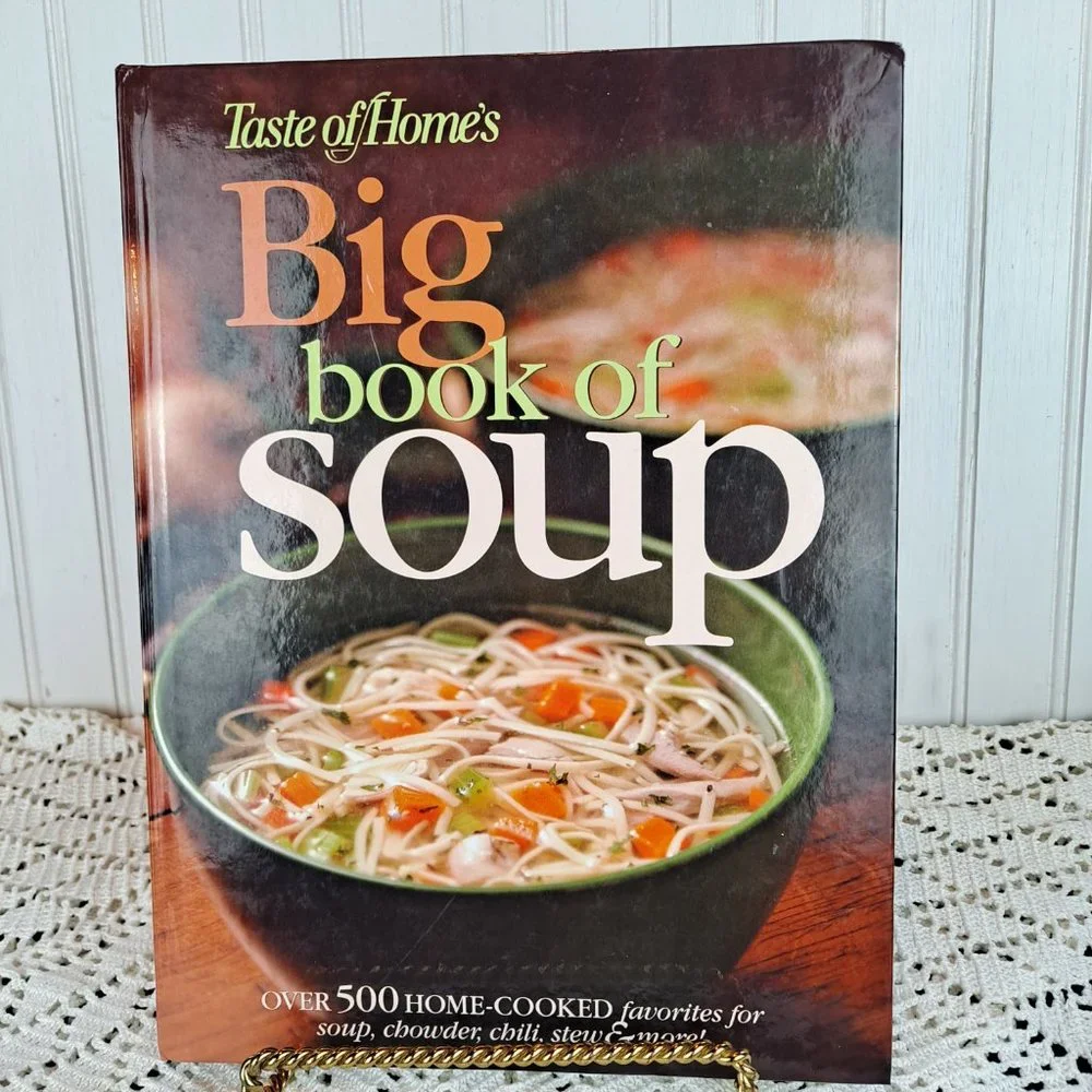 Big Book of Soup & New Ritz Gourmet Canvas Apron
